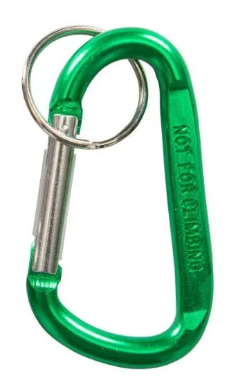 ALUMINUM CARABINER NOT SUITABL